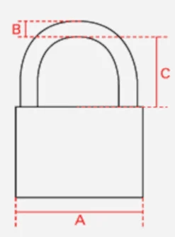 Abus Hänglås 40 mm