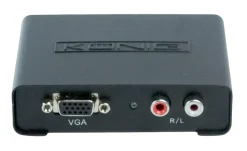 Adapter VGA till HDMI med ljud
