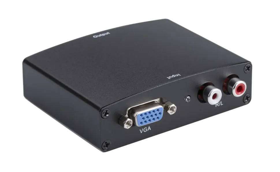 Adapter VGA till HDMI med ljud