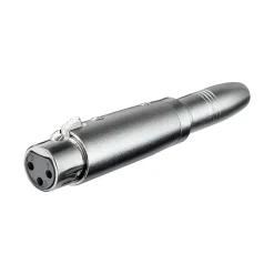 Adapter XLR-hona till 6,3 mm-hona
