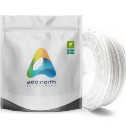 Addnorth PETG-filament för 3D-skrivare 1,75 mm Vit