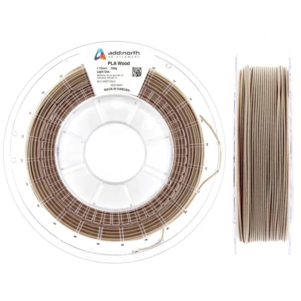 Addnorth PLA Wood Light Oak