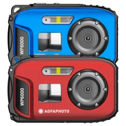 AgfaPhoto Realishot WP6000 vattentät kompaktkamera Röd