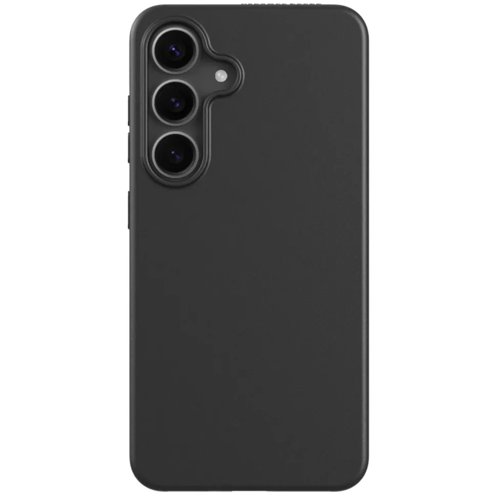 agood company Växtbaserat mobilskal Samsung S25 Svart
