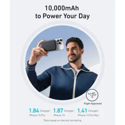 Anker MagGo Powerbank Slim 10000mah Qi2