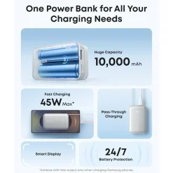 Anker Nano Powerbank 10 000 mAh 45 W Vit