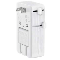 Anker Nano Travel Adapter 5-i-1 reseadapter (20 W) Vit