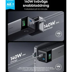 Anker 737 Powerbank 140 W PD 3.1 24000 mAh