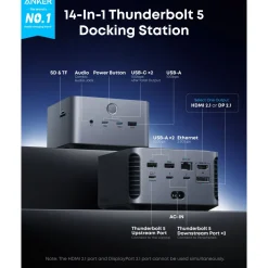 Anker Thunderbolt 5 Dockningsstation