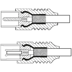 Antennkabel Vit 5 m