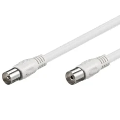 Antennkabel Vit 2 m