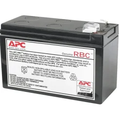 APC Utbytesbatteri #110 - 12 V 7 Ah