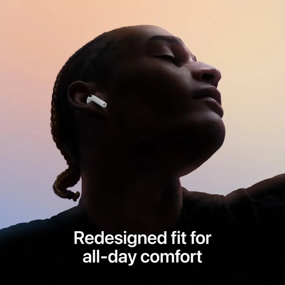 Apple AirPods 4 med aktiv brusreducering