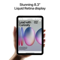 Apple iPad mini (A17 Pro) 128 GB Wifi Rymdgrå