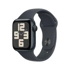 Apple Watch SE GPS 40 mm Midnight Case med Midnight Sport band S/M