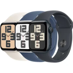 Apple Watch SE GPS 40 mm Midnight Case med Midnight Sport band S/M