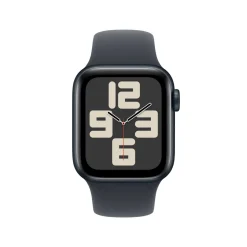 Apple Watch SE GPS 40 mm Midnight Case med Midnight Sport band M/L