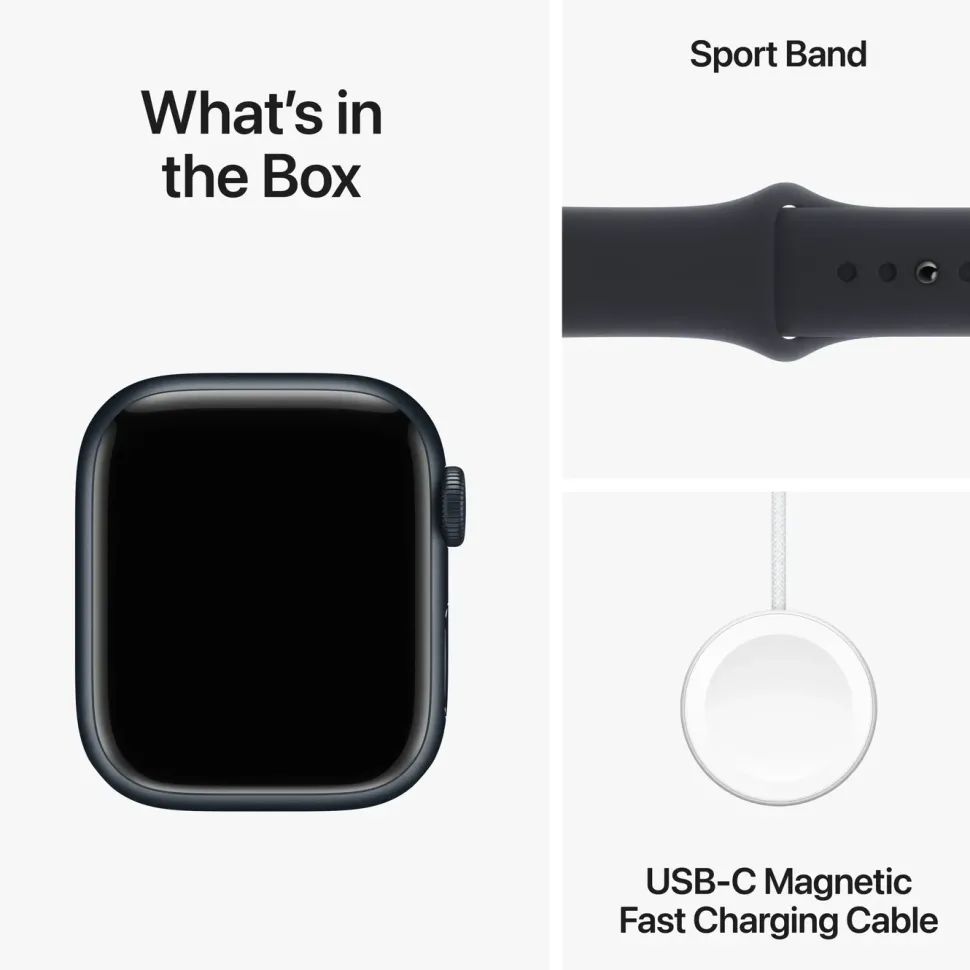 Apple Watch Series 9 GPS 41 mm Midnight M/L