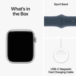 Apple Watch Series 9 GPS 45 mm Silver M/L