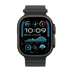 Apple Watch Ultra 2 GPS + Cellular Black Titanium Case med Black Ocean band