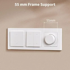 Aqara Dimmer Switch H2 EU – smart dimmer med vridreglage Vit