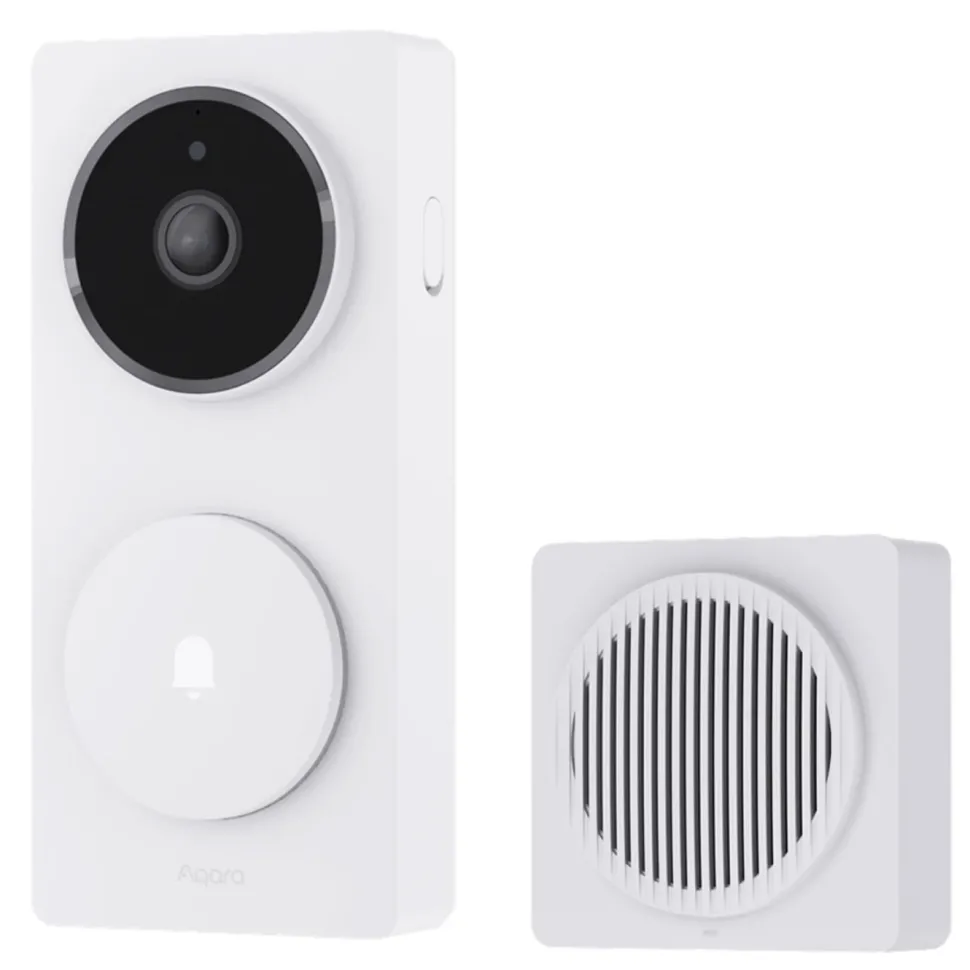 Aqara Doorbell Camera Hub G410 - smart dörrklocka med hubb Vit