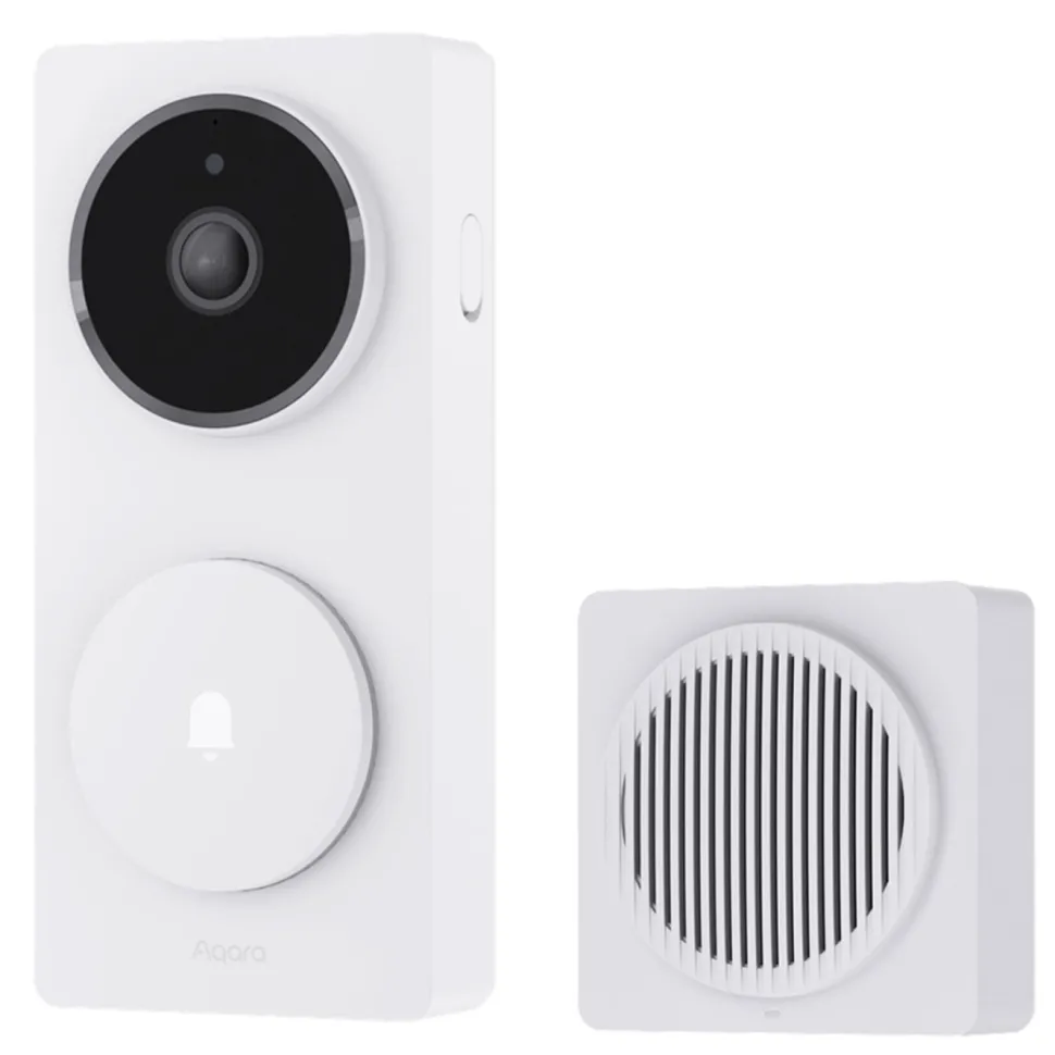 Aqara Doorbell Camera Hub G410 - smart dörrklocka med hubb Vit