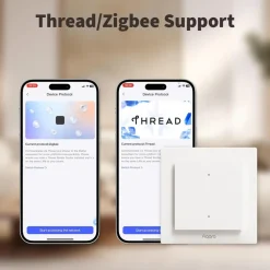 Aqara Light Switch H2 EU – smart strömbrytare med 1 kanal Vit