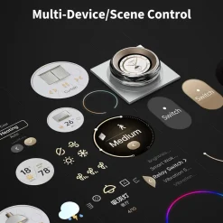 Aqara Touchscreen Dial V1 EU – smart strömbrytare med pekskärm
