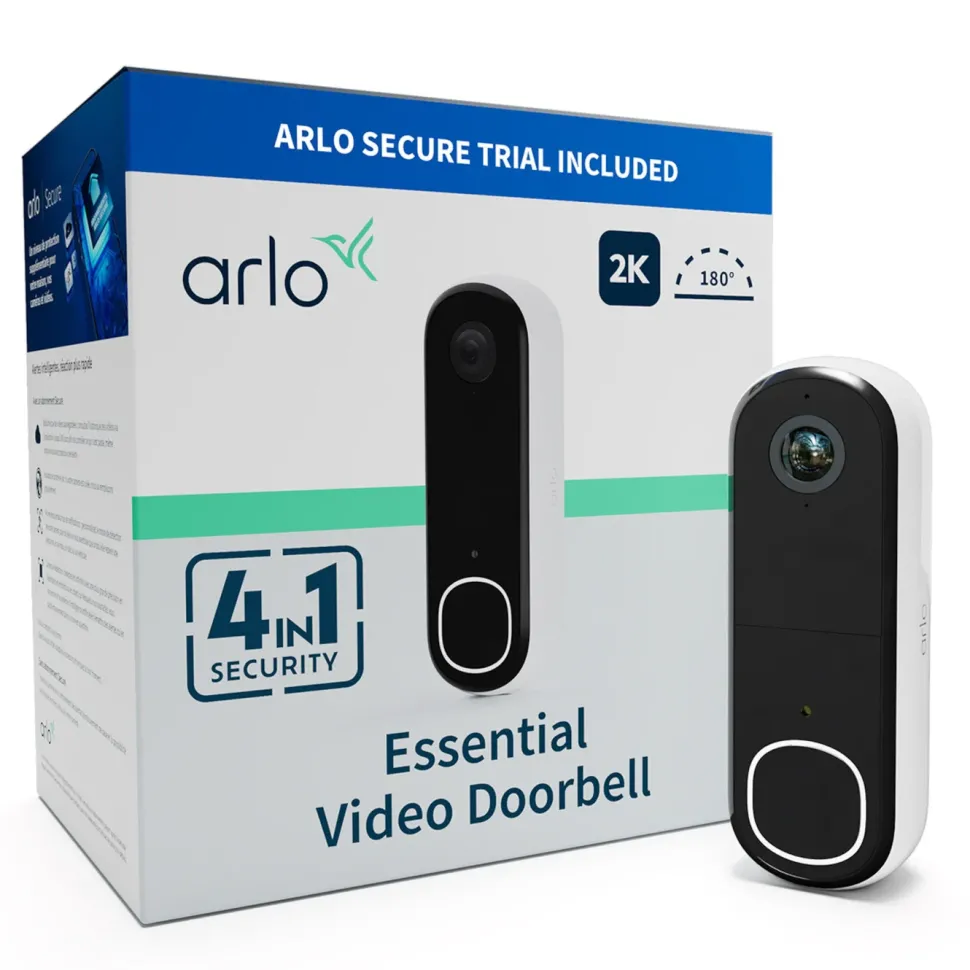 Arlo Essential doorbell 2 2K Trådlös dörrklocka