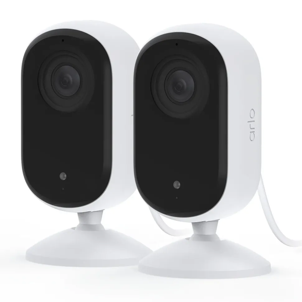 Arlo Essential 2K Inomhuskamera 2-pack
