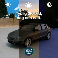 Arlo Essential 3 2K PTZ – Trådlös övervakningskamera 2-pack