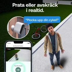 Arlo Essential 3 XL 2K – Trådlös övervakningskamera 3-pack