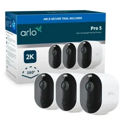 Arlo Pro 5 Spotlight – Trådlös övervakningskamera 3-pack