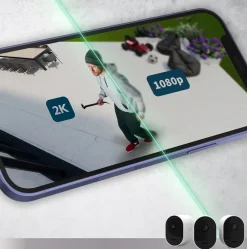 Arlo Pro 5 Spotlight – Trådlös övervakningskamera 1-pack