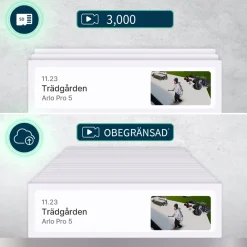 Arlo Pro 5 Spotlight – Trådlös övervakningskamera 4-pack