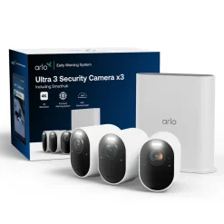 Arlo Ultra 3 4K – Trådlös övervakningskamera 3-pack