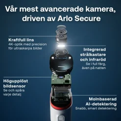 Arlo Ultra 3 4K – Trådlös övervakningskamera 1-pack