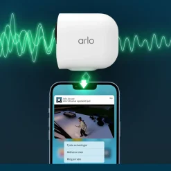 Arlo Ultra 2 Spotlight – Trådlös övervakningskamera 1-pack Svart