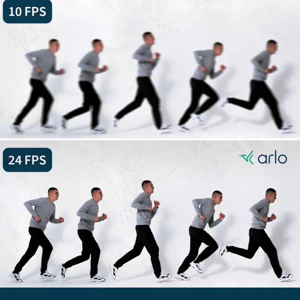 Arlo Ultra 2 Spotlight – Trådlös övervakningskamera 2-pack Svart