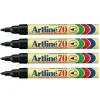 Artline Märkpenna 70 Svart 4-pack
