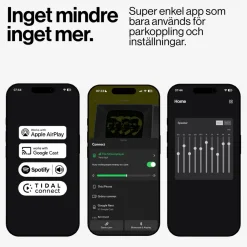 Atonemo Streamplayer nätverksstreamer Svart