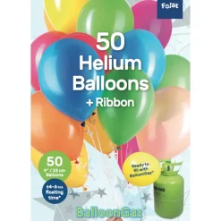 Ballonger i mixade färger 50-pack