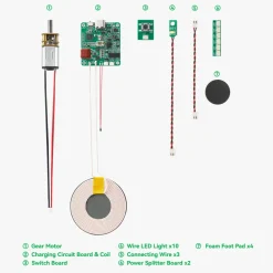 Bambu Lab 3D-kit för trådlös laddare