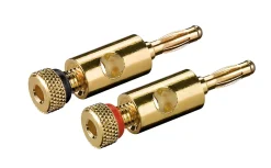 Banankontakt 4 mm Svart