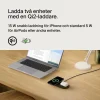 Belkin BoostCharge Pro 2-in-1 med Qi2 15 W Svart