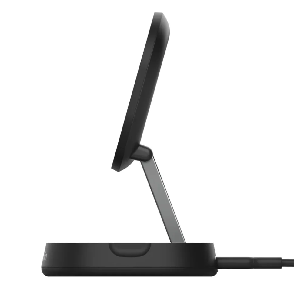 Belkin BoostCharge Pro Laddställ med Qi2 15 W Svart