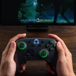 8Bitdo Ultimate 2C trådlös handkontroll – Transparent Black