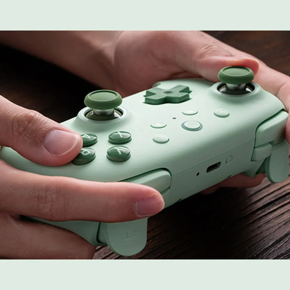 8Bitdo Ultimate 2C Trådlös handkontroll med Hall Effect Green