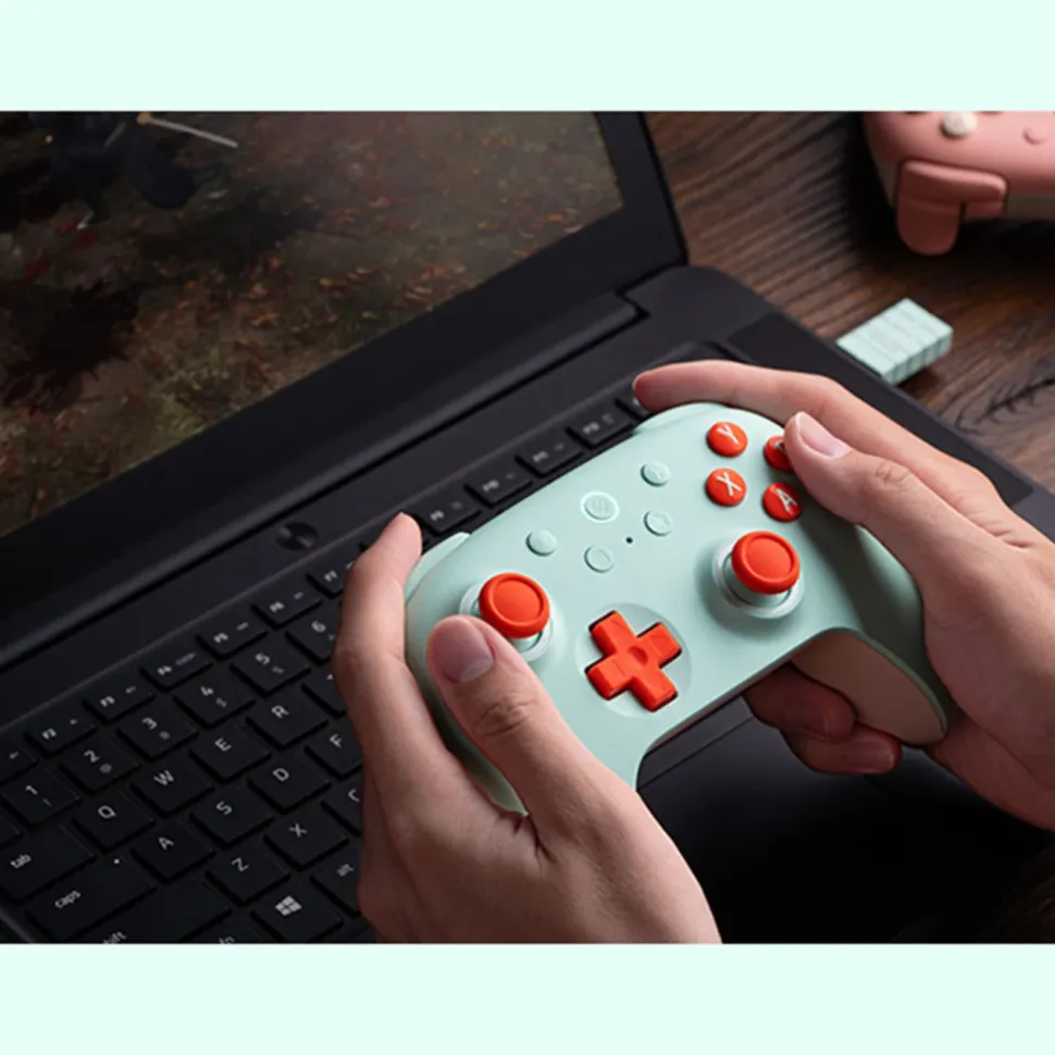 8Bitdo Ultimate 2C Trådlös handkontroll med Hall Effect Mint